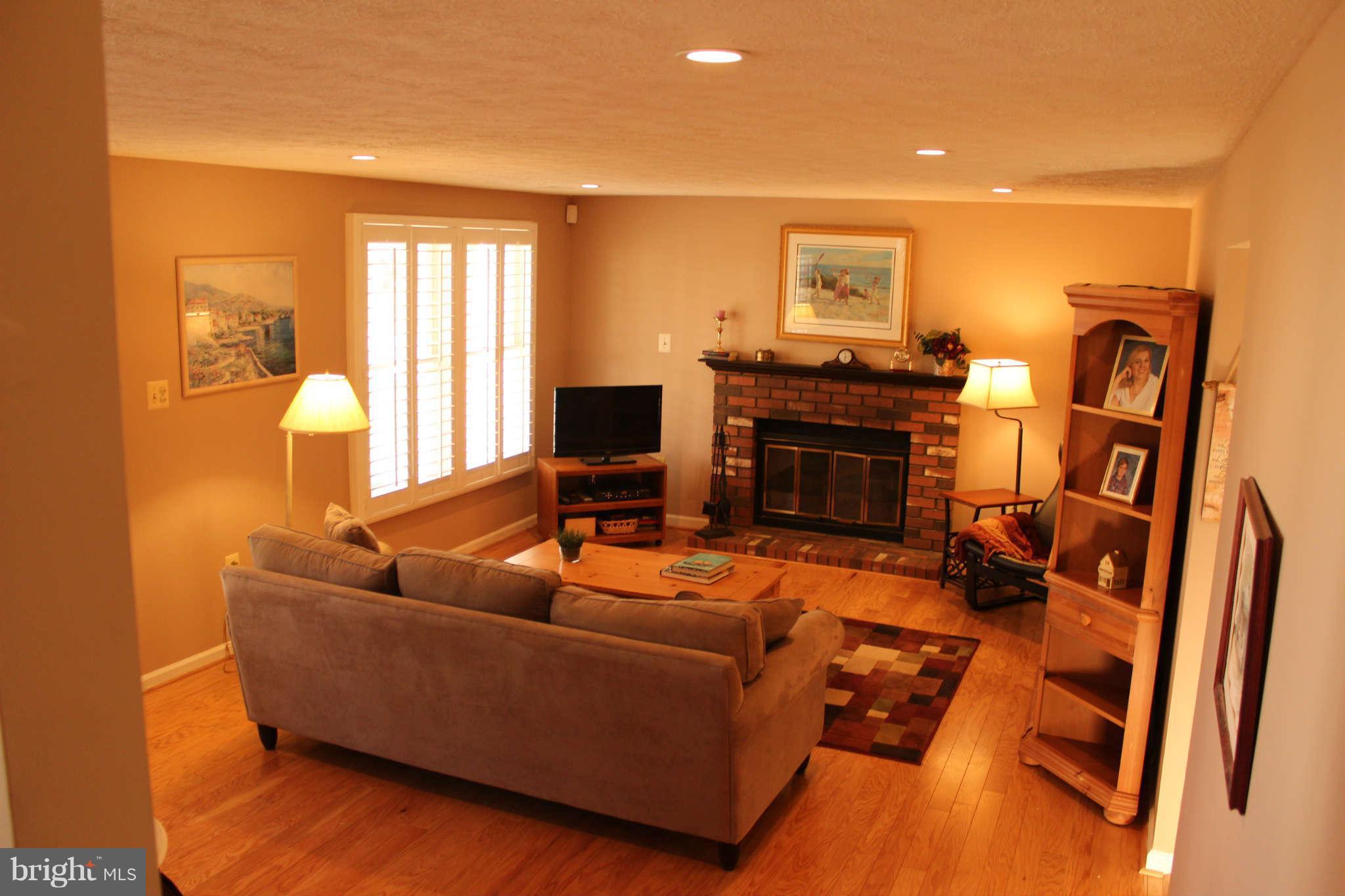 3065 Memory Lane Silver Spring, MD 20904 - Photo 10 of 29 a living room with furniture and a fireplace