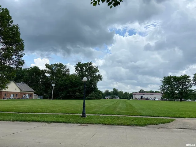 a view of a green field
