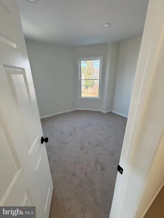 a view of hallway with window