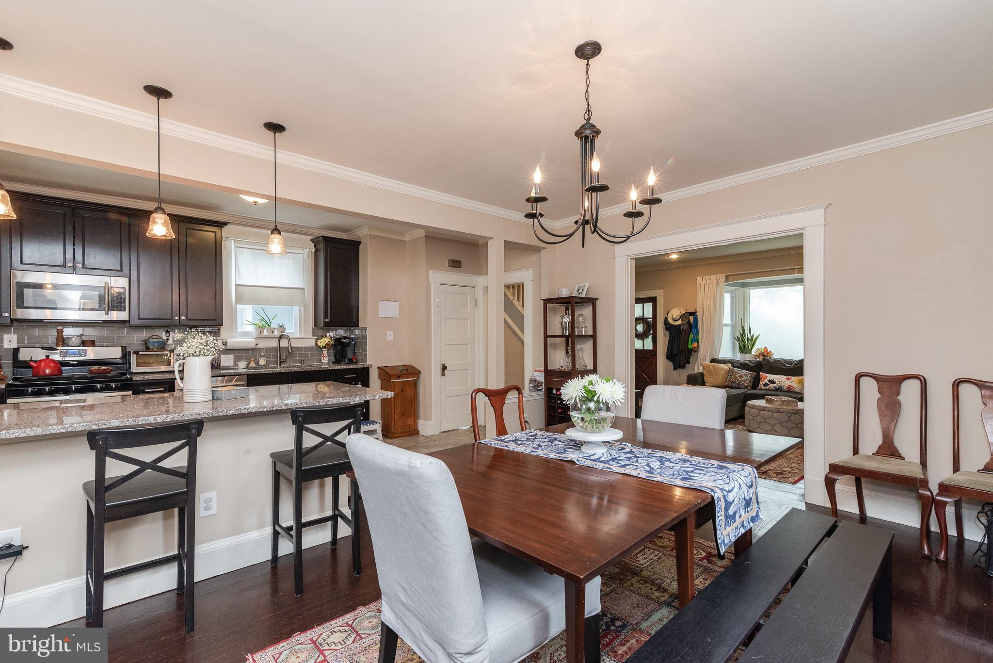 5312 Wendley Road Baltimore, MD 21229 - Photo 7 of 34 Dining room opens up to kitchen