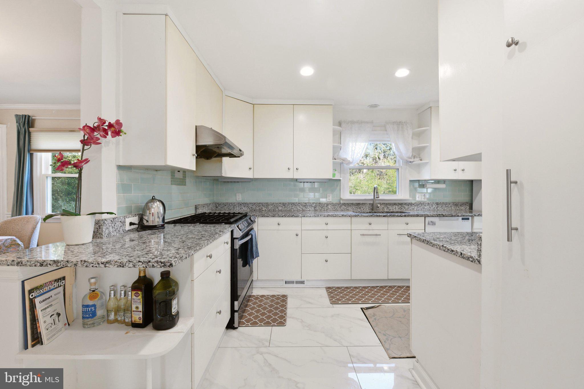 2311 Spencer Road Silver Spring, MD 20910 - Photo 8 of 36 Modern kitchen with sleek finishes.