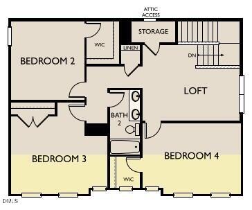937 Fetching Place, Unit 371 Rolesville, NC 27571 - Photo 3 of 20 371-Floor 2