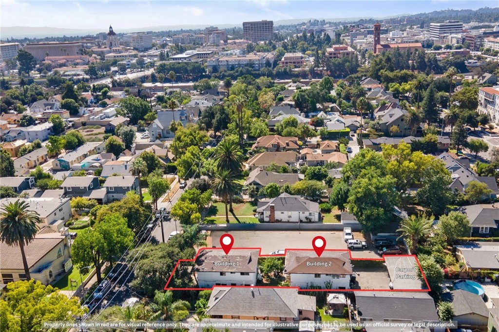 541 North Summit Avenue Pasadena, CA 91103 - Photo 3 of 13 an aerial view of a city