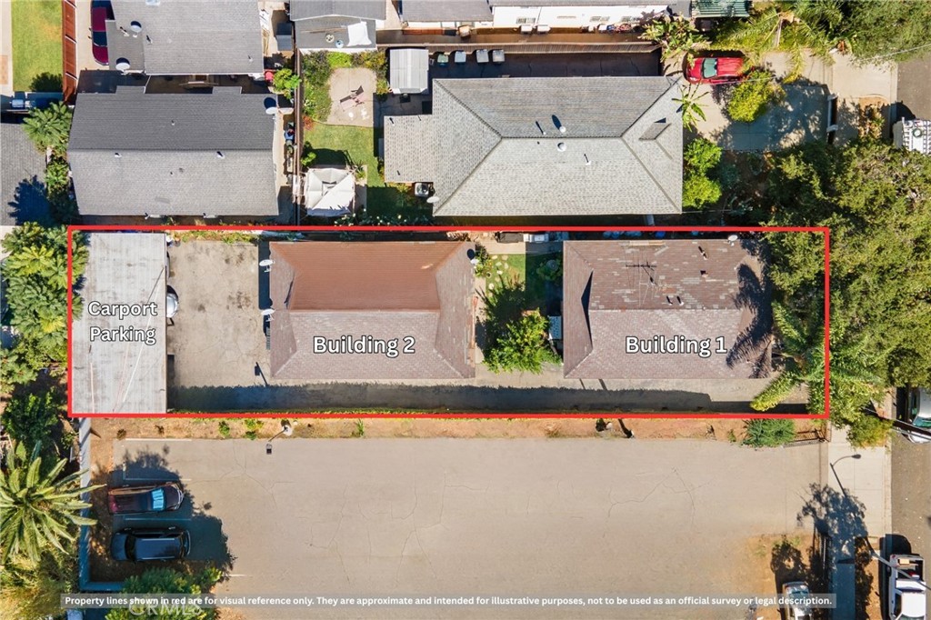 541 North Summit Avenue Pasadena, CA 91103 - Photo 5 of 13 an aerial view of a house with a yard basket ball court and outdoor seating