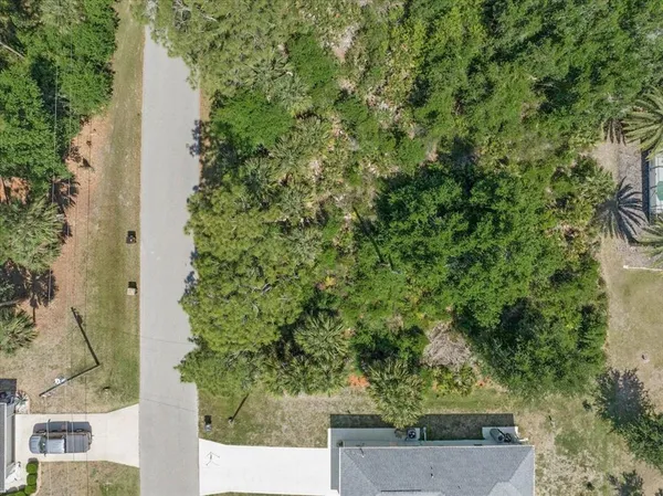 an aerial view of a residential houses