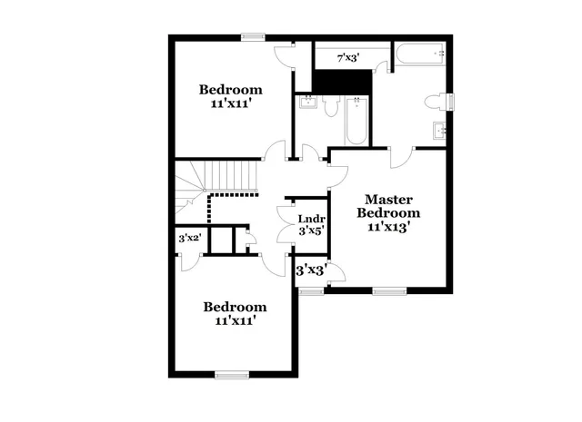 a picture of a bench in front of a door