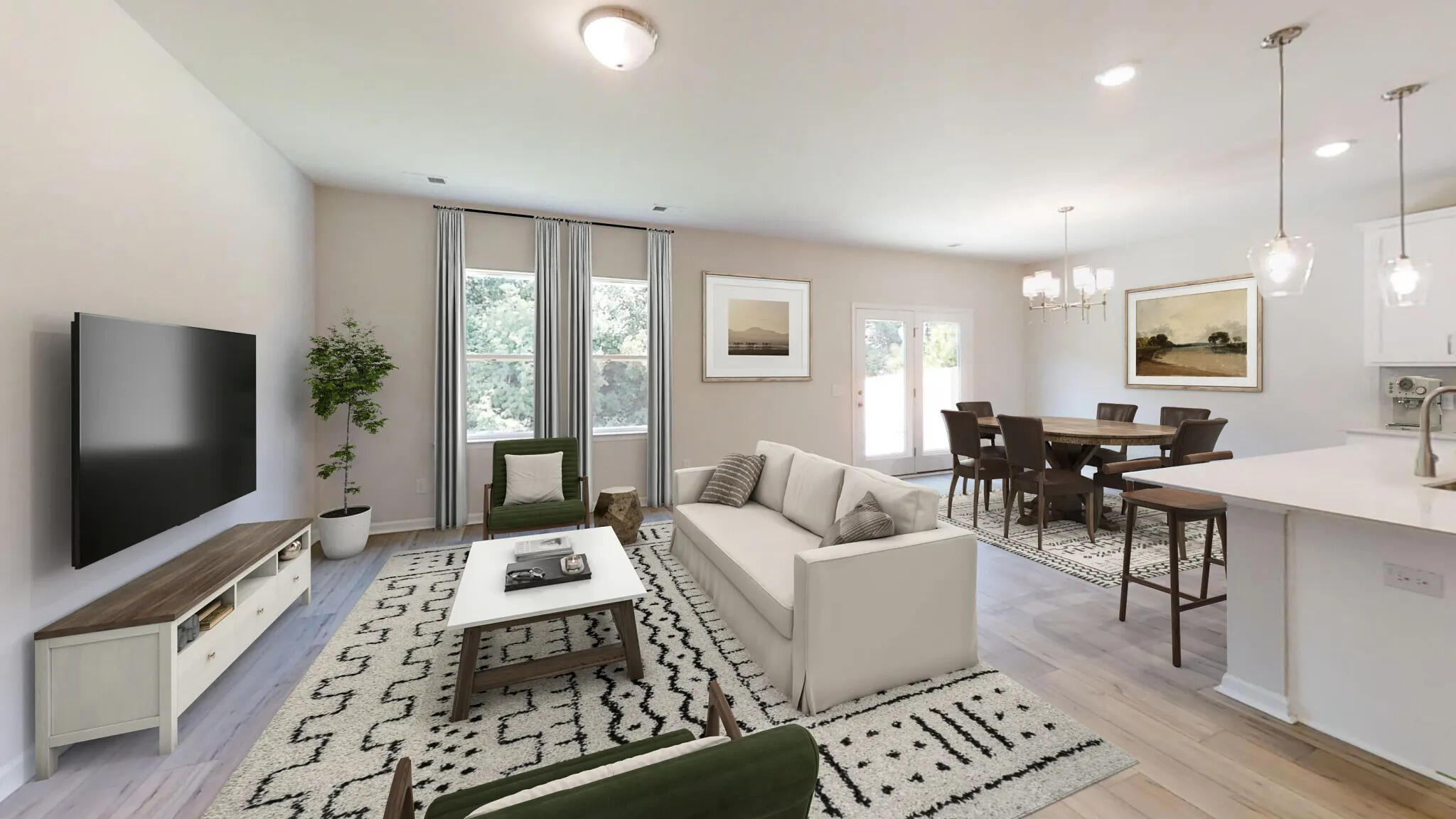 4011 Lemon Grass Lane Ravenel, SC 29470 - Photo 5 of 10 Murray sample Living room pic