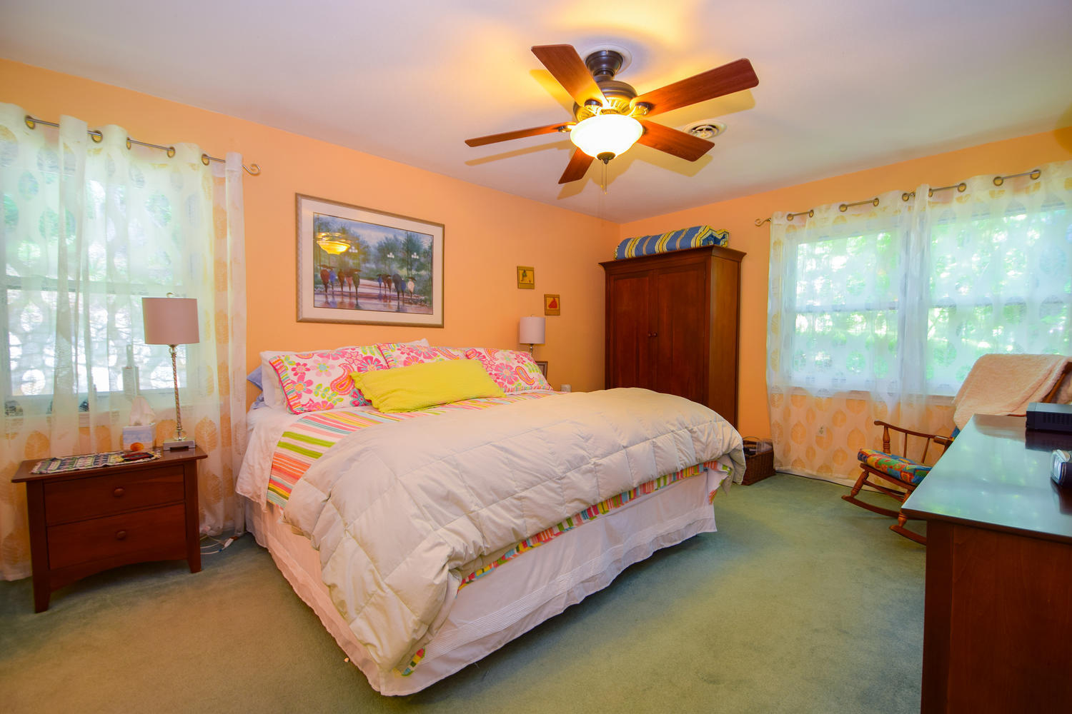 1638 Weaver Road Salem, VA 24153 - Photo 16 of 28 a bedroom with a bed dresser and a window