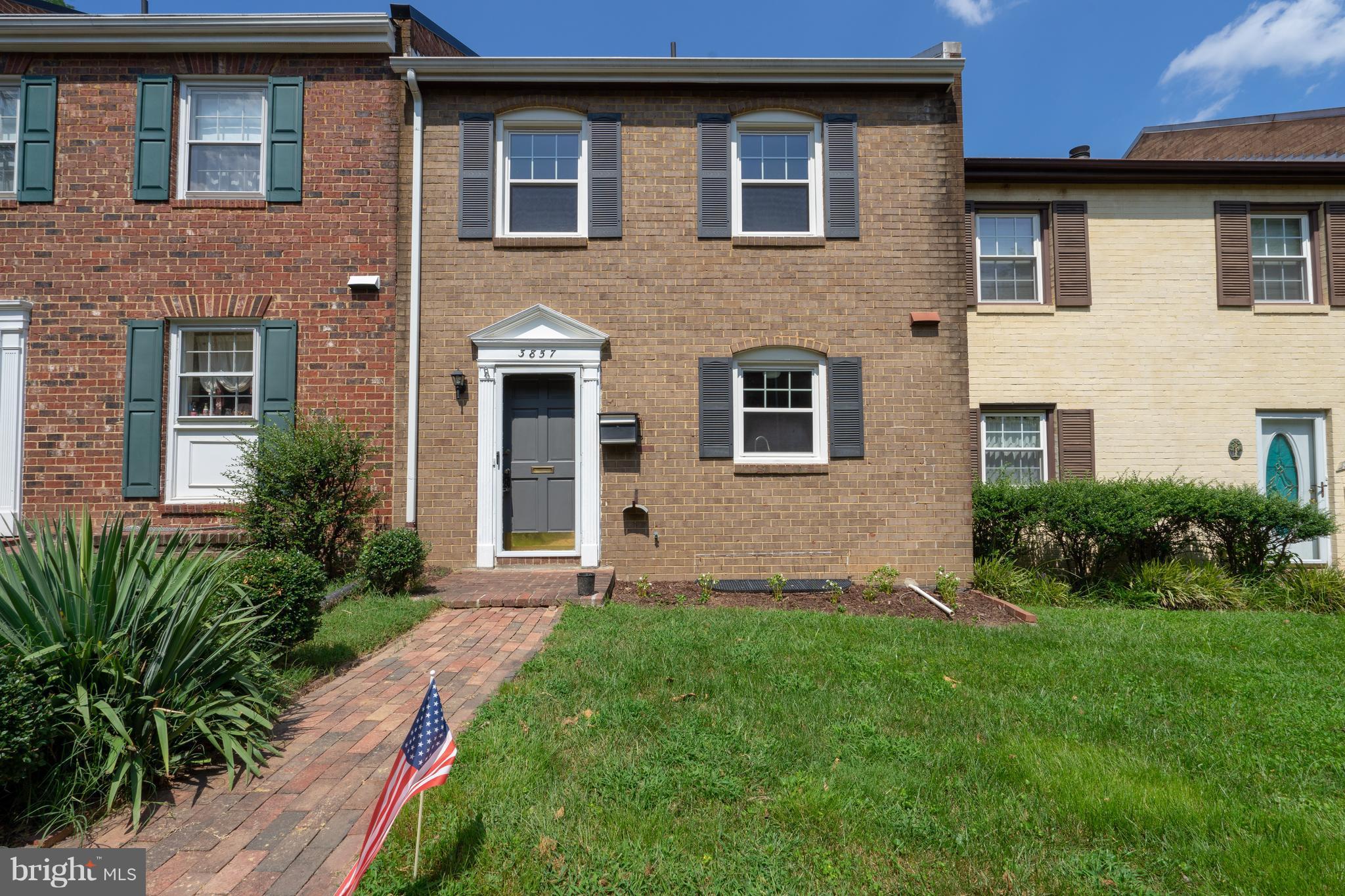 3857 Chain Bridge Road Fairfax, VA 22030 - Photo 1 of 30 All brick exterior, front and rear.