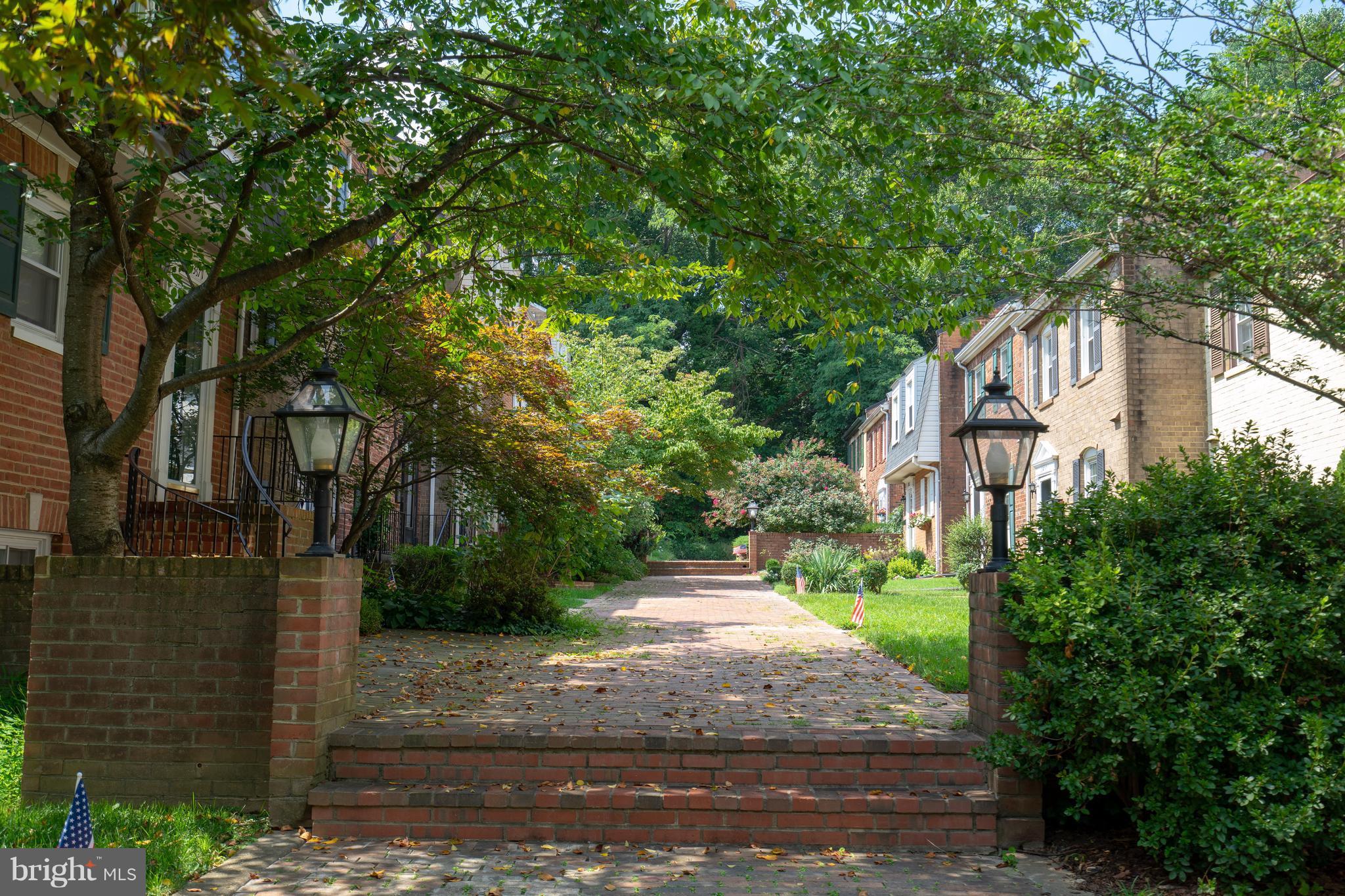 3857 Chain Bridge Road Fairfax, VA 22030 - Photo 2 of 30 Beautiful brick walkways in community