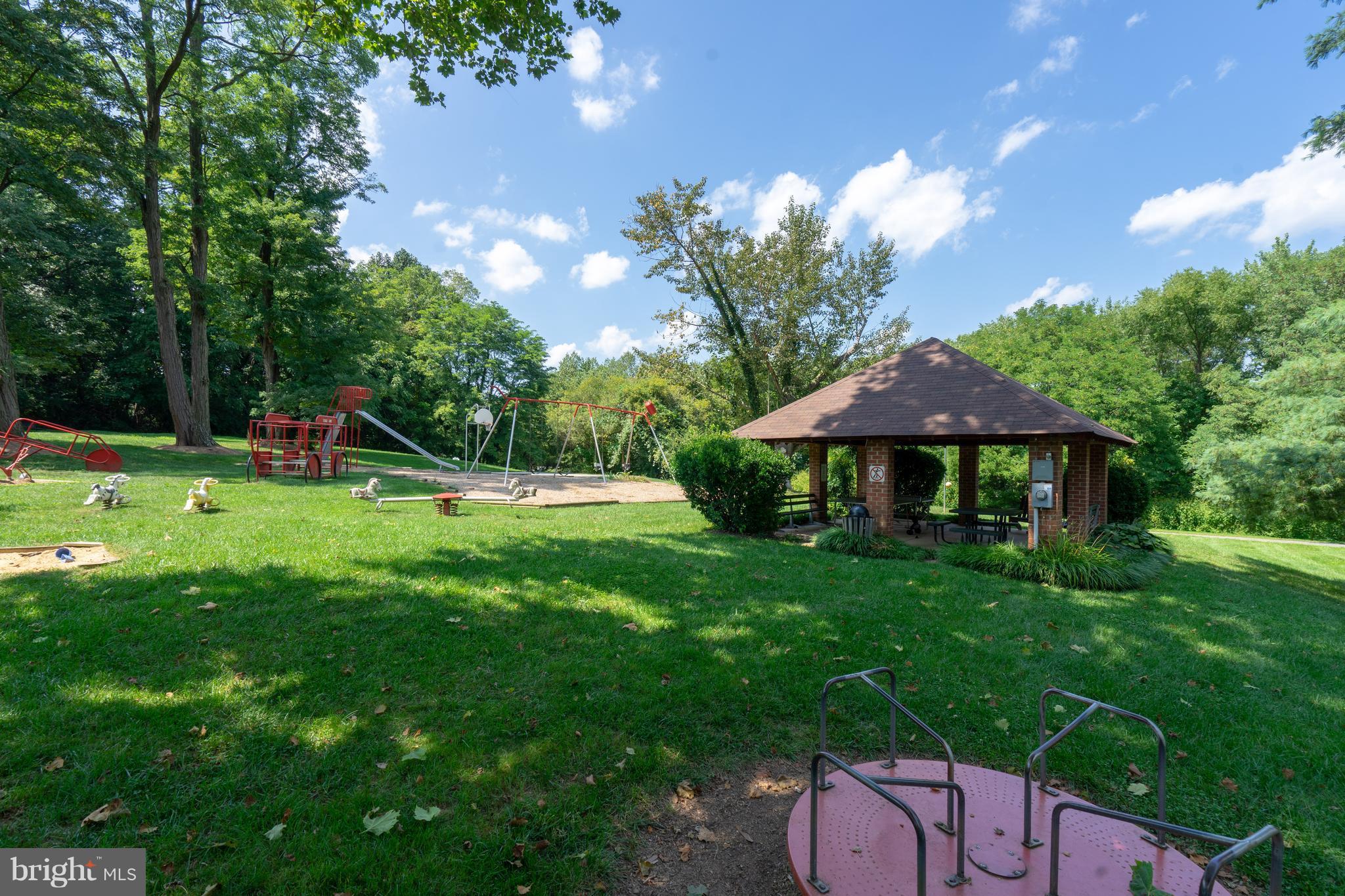 3857 Chain Bridge Road Fairfax, VA 22030 - Photo 28 of 30 Community playground, field, and pavilion