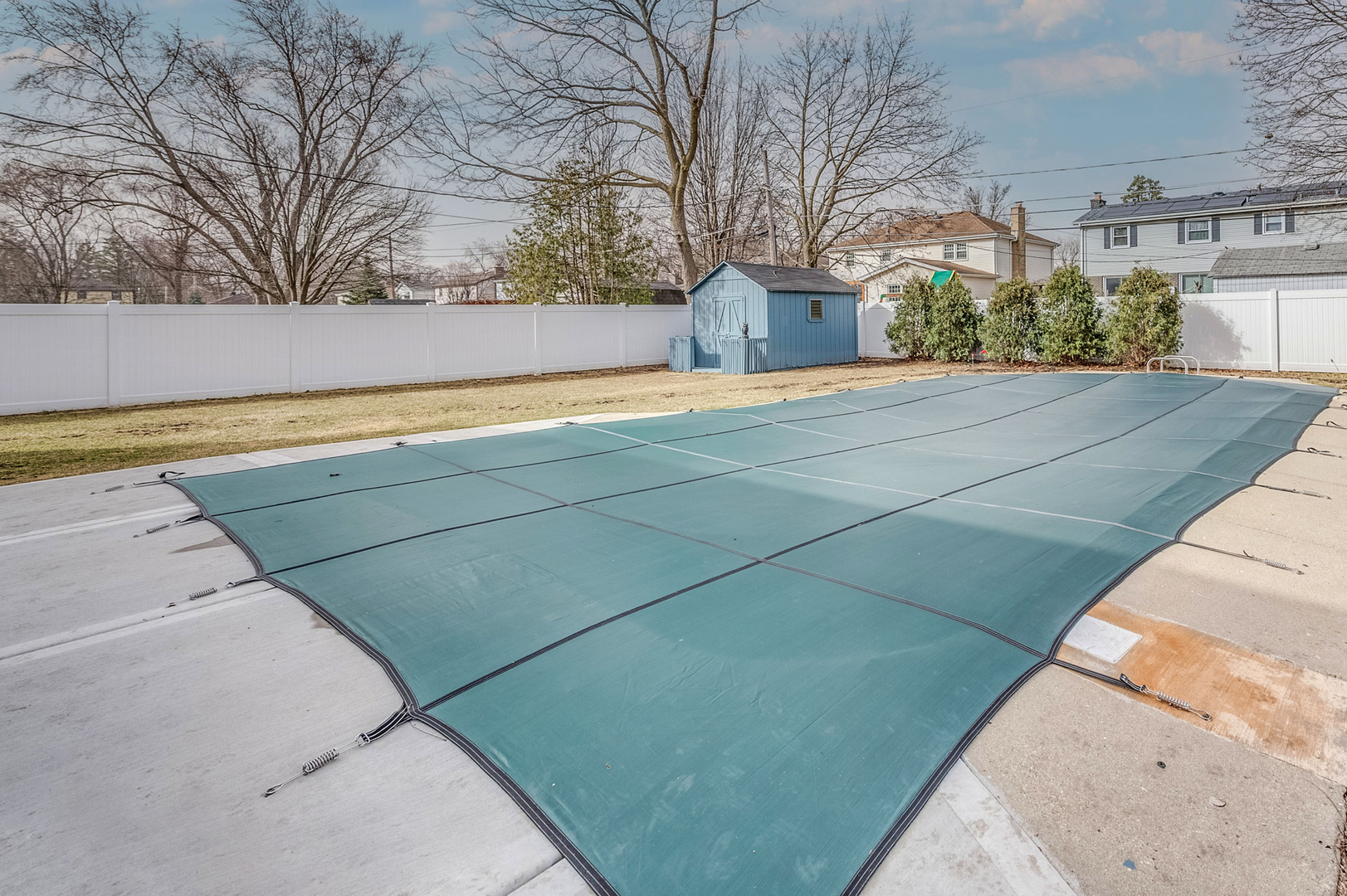 1716 Beech Road Mount Prospect, IL 60056 - Photo 24 of 28 a view of swimming pool with large trees