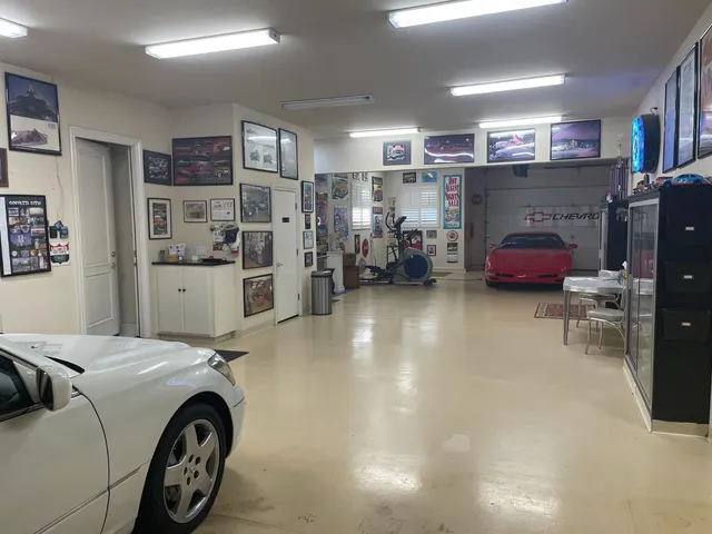 a view of kitchen and living room