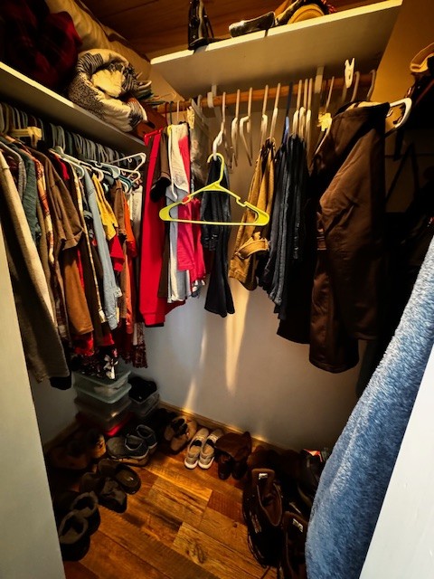 6910 Rowe Gap Road Belvidere, TN 37306 - Photo 8 of 30 a view of walk in closet with clothes and shoes
