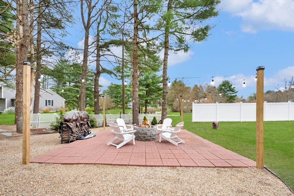 206 Olde Forge Road Hanover, MA 02339 - Photo 33 of 42 a view of a backyard with sitting area