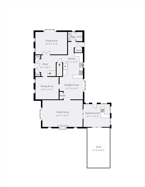 206 Olde Forge Road Hanover, MA 02339 - Photo 37 of 42 a picture of a floor plan