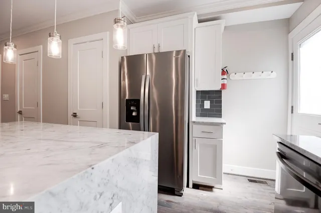 a view of a small space