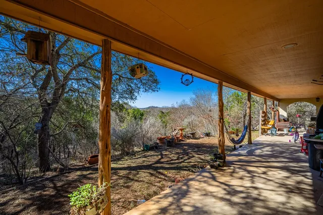 a view of outdoor space with trees