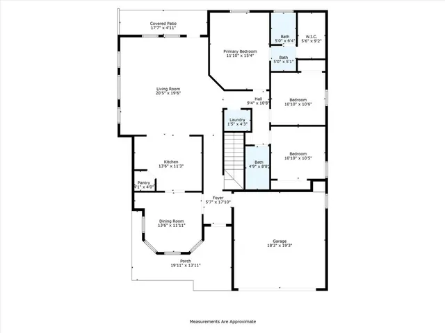 a picture of a bathroom with a shower