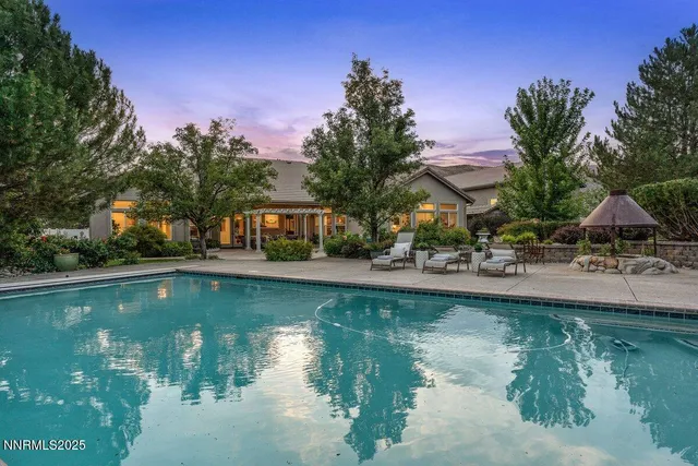 a view of a lake with houses