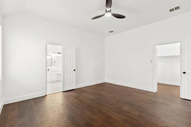 wooden floor in an empty room