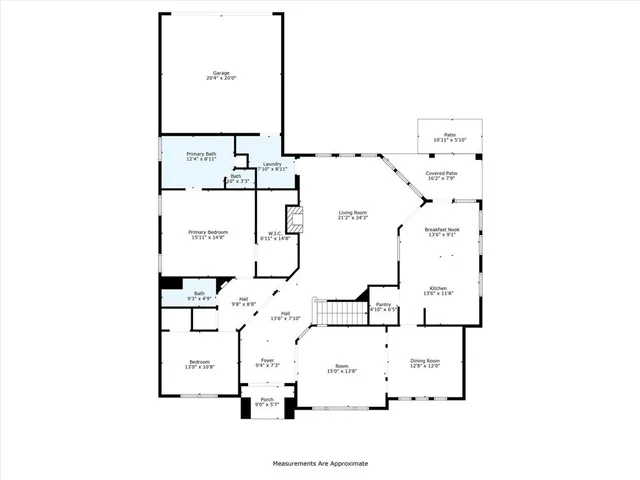 a picture of floor plan