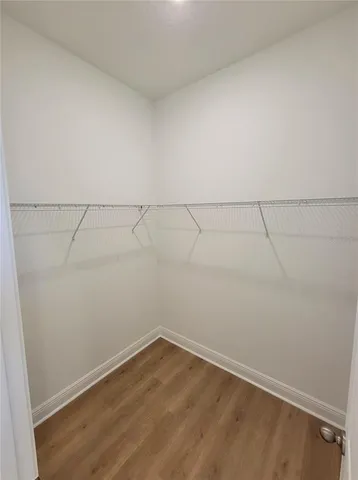 wooden floor in an empty room