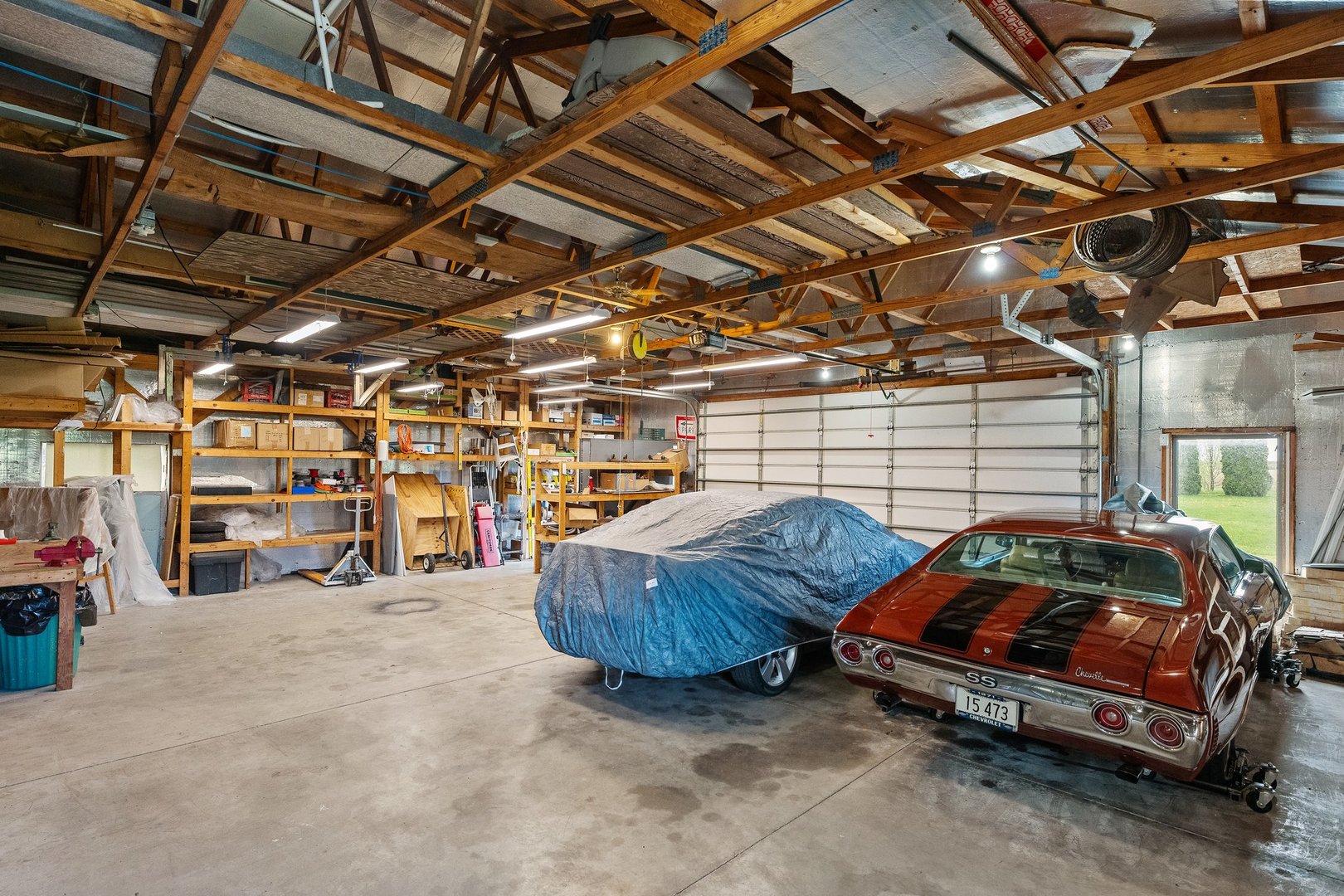 2929 East Danne Road Crete, IL 60417 - Photo 37 of 56 a car parked in a garage