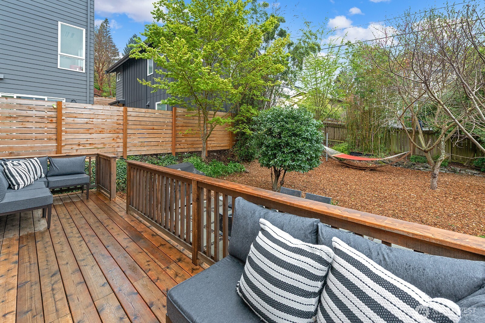 2620 East Roy Street Seattle, WA 98112 - Photo 26 of 27 a view of balcony with wooden floor and seating space