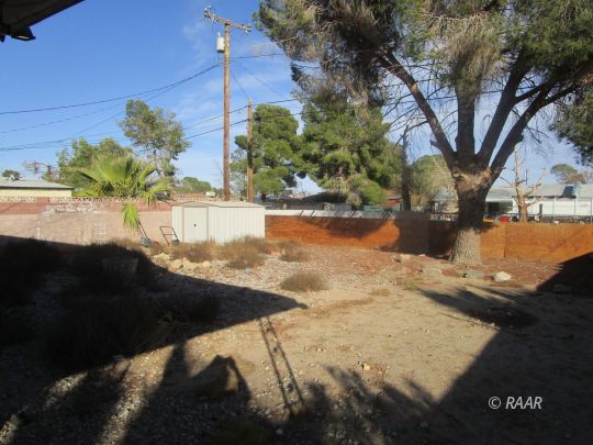 232 South Silver Ridge Street Ridgecrest, CA 93555 - Photo 17 of 19 a view of yard with outdoor space