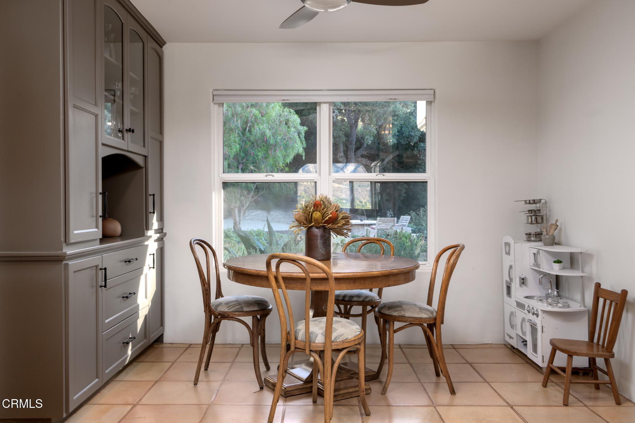 3000 East Ojai Avenue Ojai, CA 93023 - Photo 15 of 34 a dining room with furniture and window