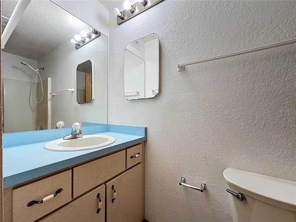 295 Locust Pass Ocala, FL 34472 - Photo 26 of 62 a bathroom with a sink and a mirror