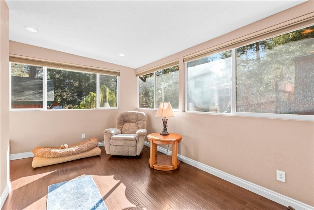 1631 Linnet Road Wrightwood, CA 92397 - Photo 19 of 42 a living room with furniture and a window