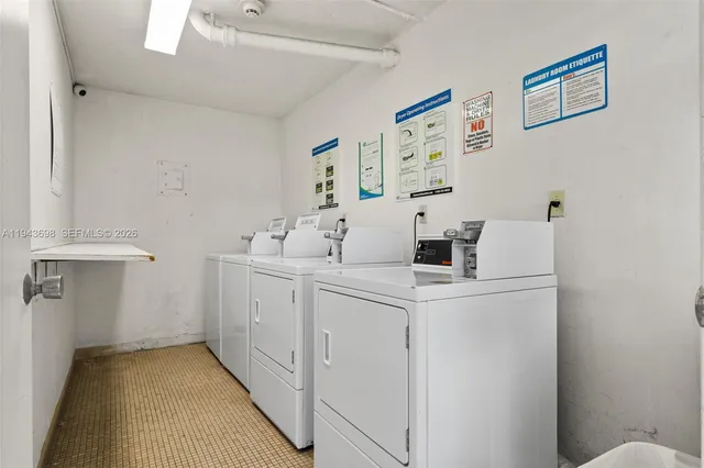 a room with a sink and a mirror