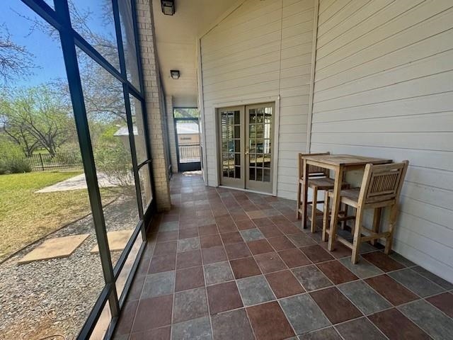 407 Quick Silver Horseshoe Bay, TX 78657 - Photo 28 of 31 a view of a balcony with chairs