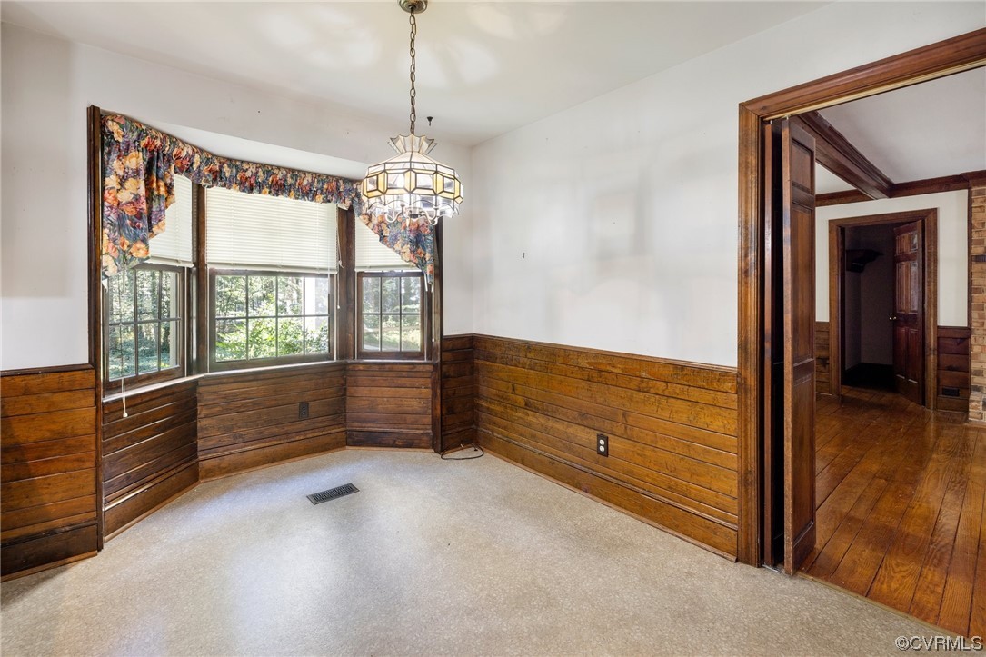 1806 Plain View Road Henrico, VA 23238 - Photo 14 of 33 a view of room with window and chandelier