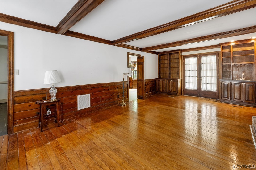 1806 Plain View Road Henrico, VA 23238 - Photo 18 of 33 a view of an empty room with a window