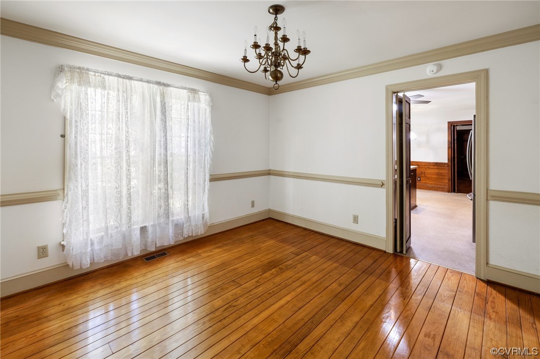 1806 Plain View Road Henrico, VA 23238 - Photo 9 of 33 a view of a room with wooden floor and staircase