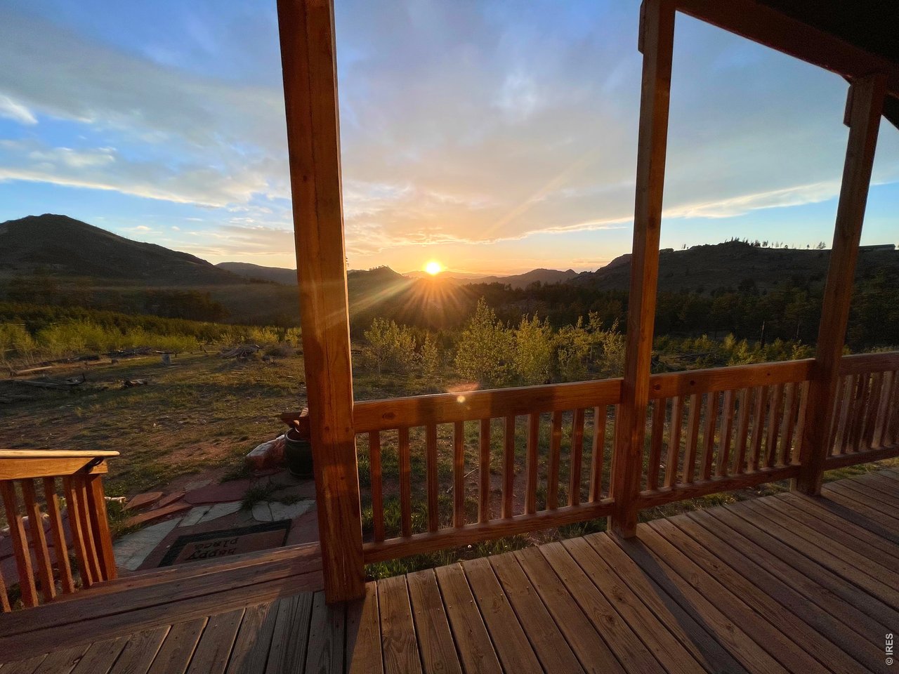 892 Stratton Park Road Bellvue, CO 80512 - Photo 2 of 27 a view of balcony with furniture