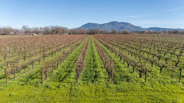 a view of lake and mountain