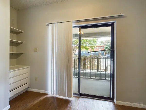 a view of front door