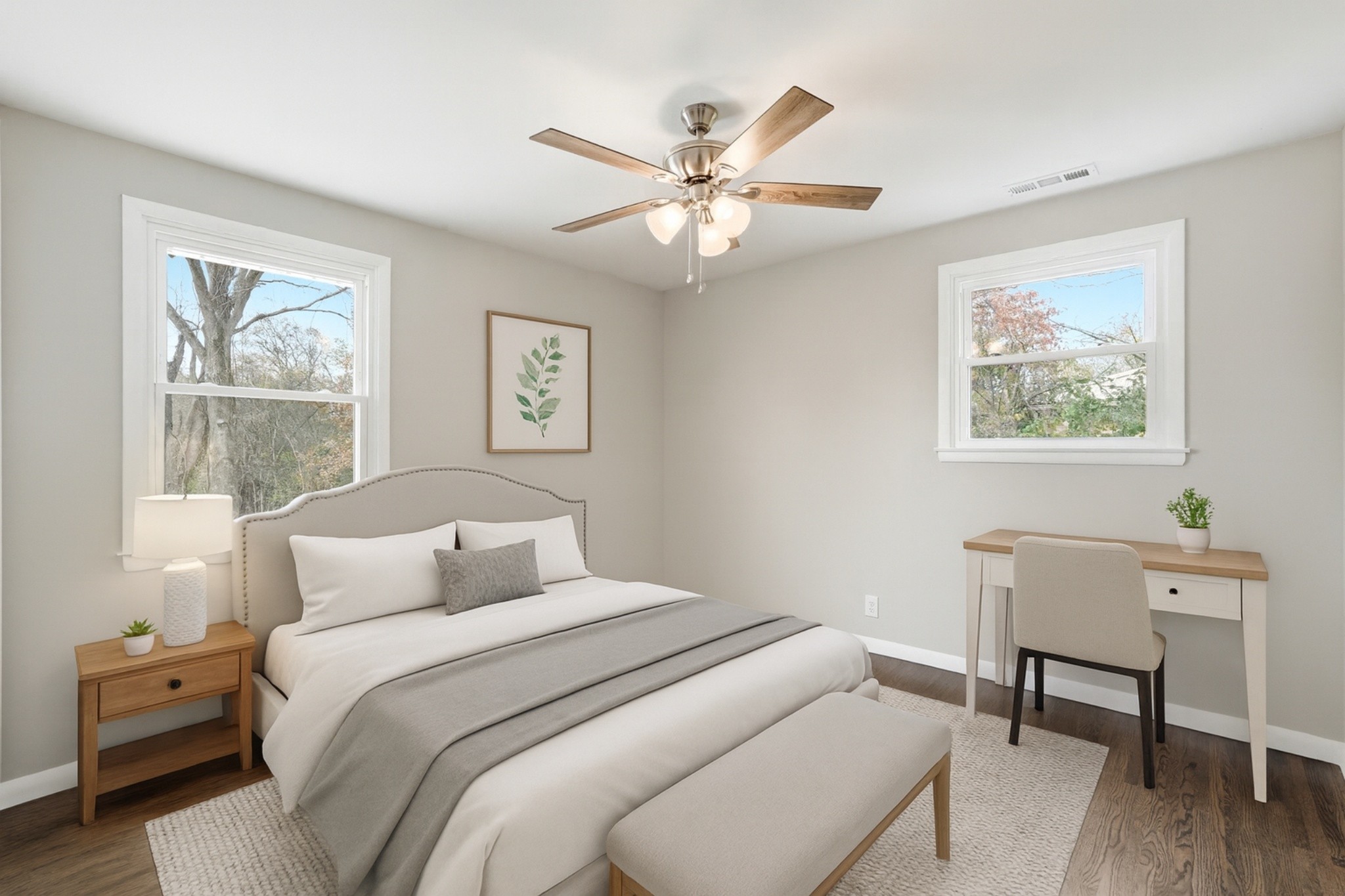 558 Walton Ferry Road Hendersonville, TN 37075 - Photo 10 of 28 a bedroom with a bed and a window