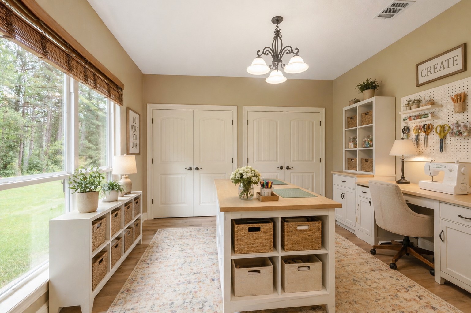 3134 Nursery Road Livingston, TX 77351 - Photo 18 of 50 Just off the kitchen is a flex room. It has been virtually designed to show a craft room option.