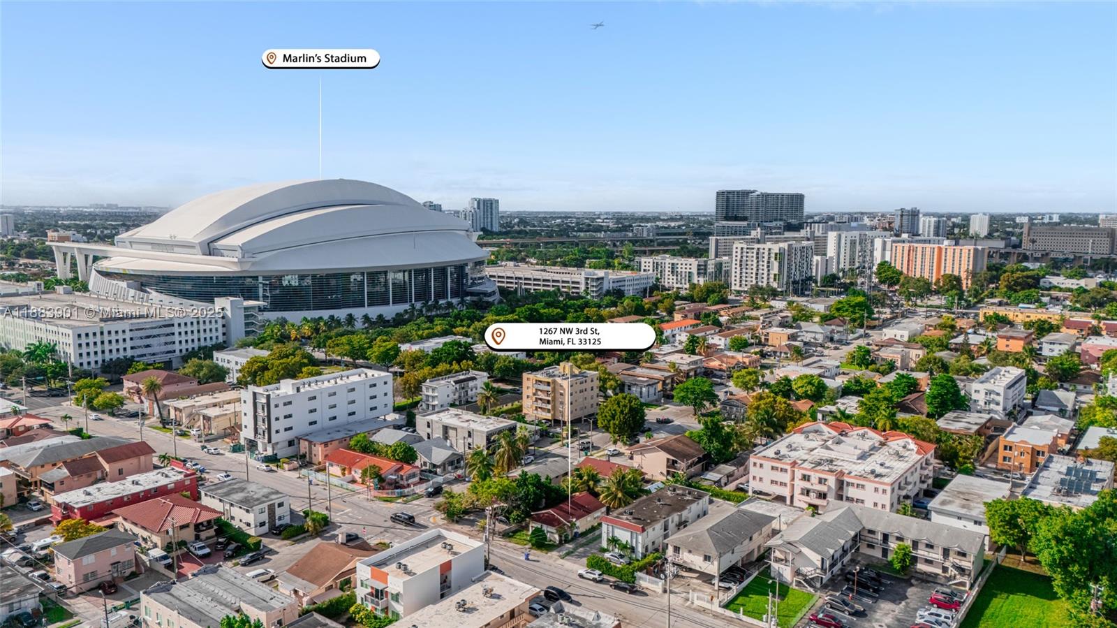 1267 Northwest 3rd Street Miami, FL 33125 - Photo 18 of 20 a picture of city view