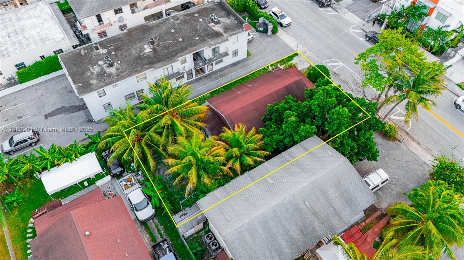1267 Northwest 3rd Street Miami, FL 33125 - Photo 5 of 20 an aerial view of a house