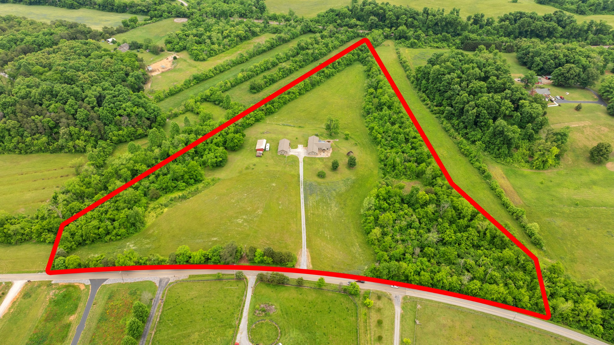 6052 Morganton Road Greenback, TN 37742 - Photo 50 of 54 a view of a yard with an outdoor space
