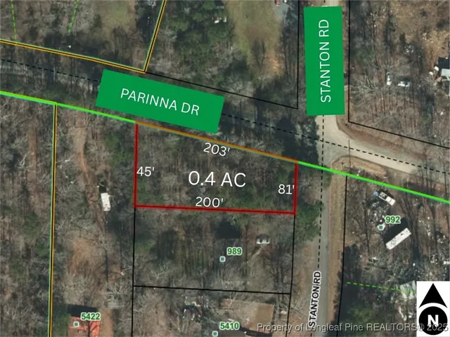 a view of a street sign