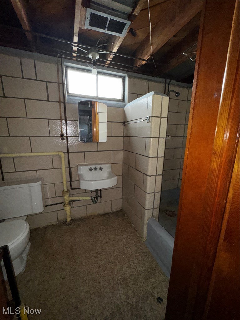 4531 8th Street Northwest Canton, OH 44708 - Photo 17 of 19 Bathroom with sink and toilet