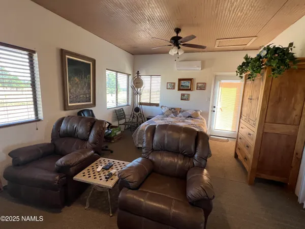 a backyard of a house