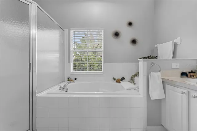 a view of a big house with a big yard